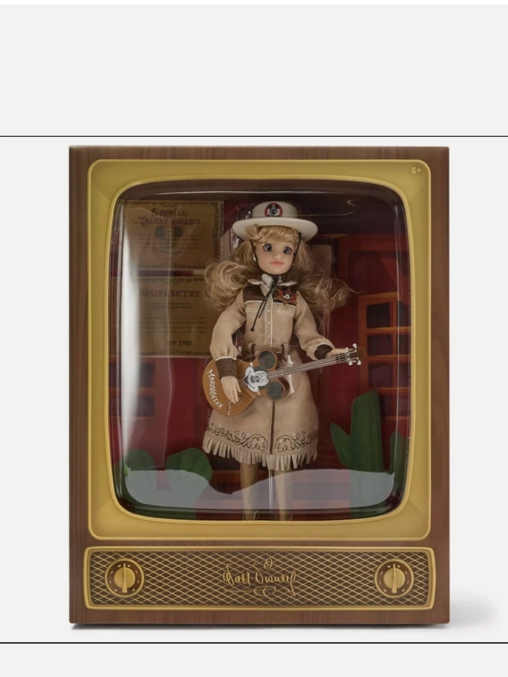 Limited edition 11'' Mouseketeer Doll featuring Mickey Mouse